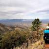 View from the Bog Springs Trail