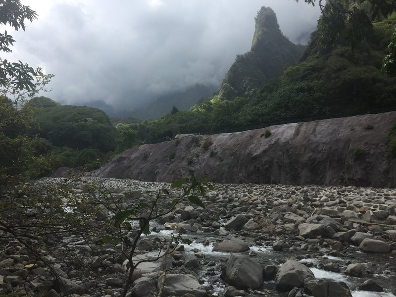 Needle from frail, other side of the Iao Valley