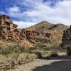 on Blue Creek trail