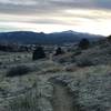 Looking toward Pike's Peak near the Heller Center