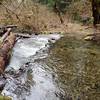 First crossing of Cow Creek (water is much lower in late summer)