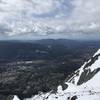 Looking over North Bend at the base of the "haystack".