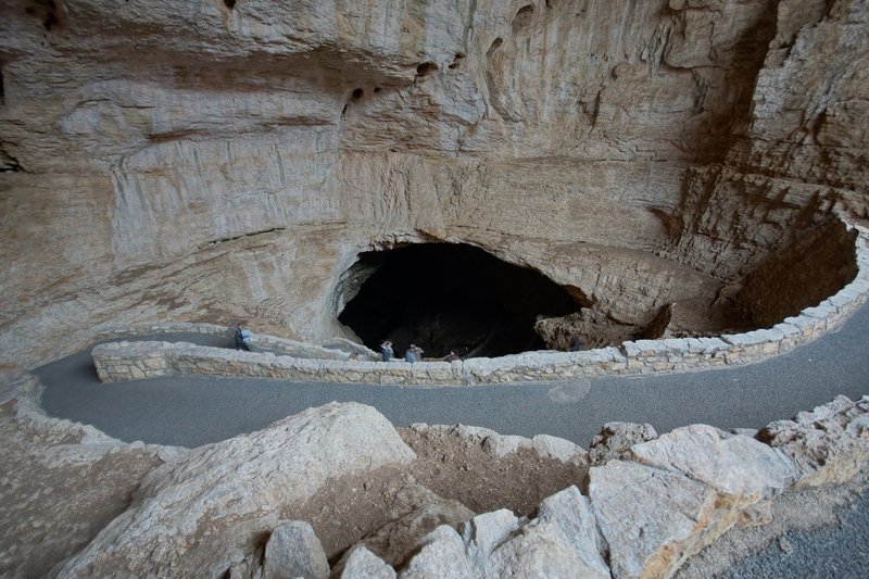 Bat watching amphitheater.