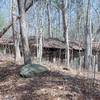 At the park boundary, you can catch glimpses of old buildings used for storage. These sit on private property and are not the Gold Mine.