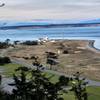 Looking at Point Wilson Lighthouse.