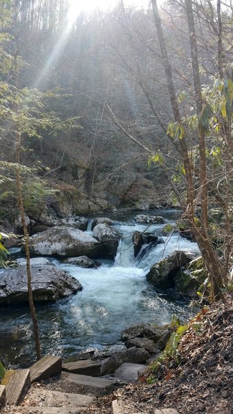 Virginia Creeper trail.