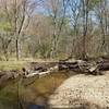 Lake Raleigh creek crossing.