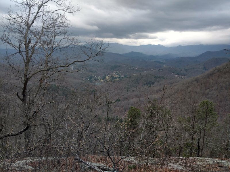 View from William's Pulpit on the Bartram Trail