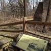 Interpretive signage along the trail