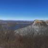 Looking at Queen Bluff from King Bluff