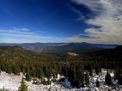 The Crater Lake Rim from the #984 trail