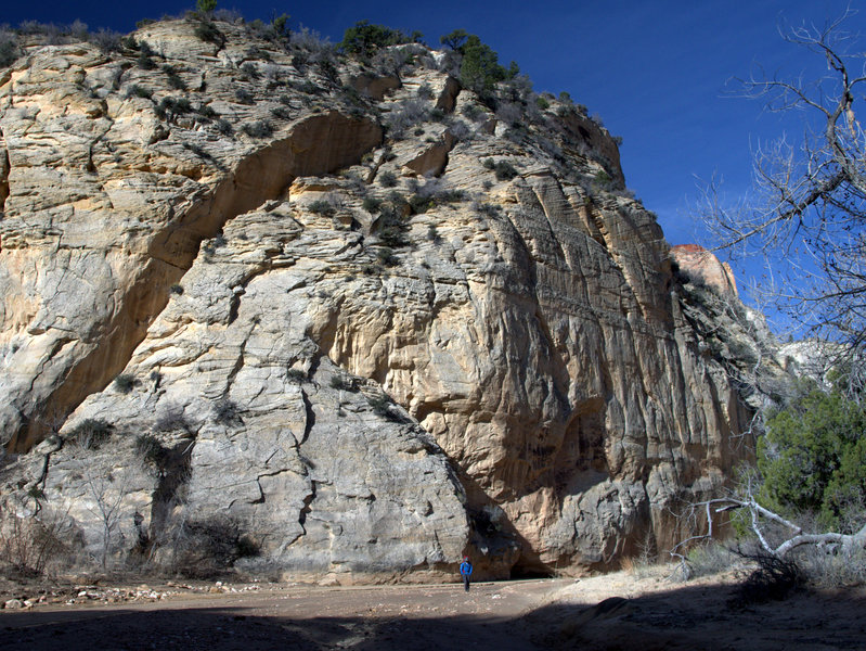 Cliffs along Sheep Creek