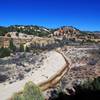 The Sheep Creek trailhead from the old ranch road