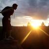 Sunset from on top of Red Rocks