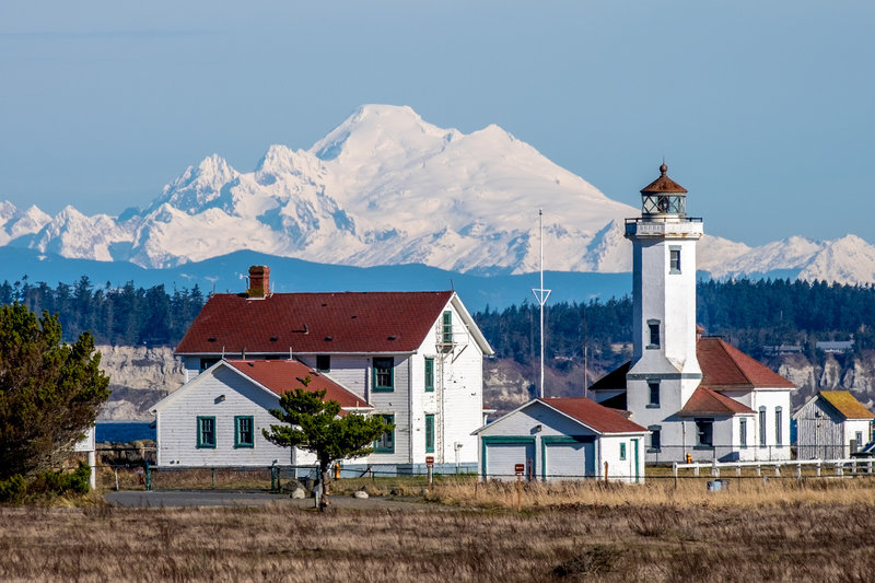 Point Wilson Lighthouse at Fort Worden State Park.