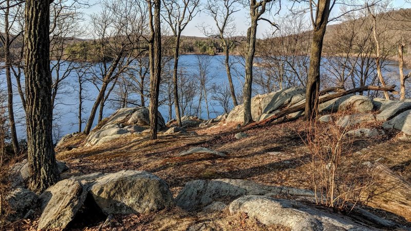 The area of Island Pond is also very popular with overnight backpackers.