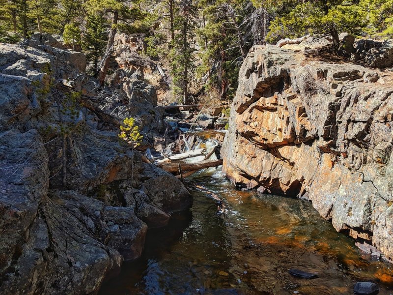 Big Thompson River Waterfall