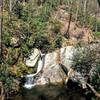 The Middle Falls drops into a welcoming pool