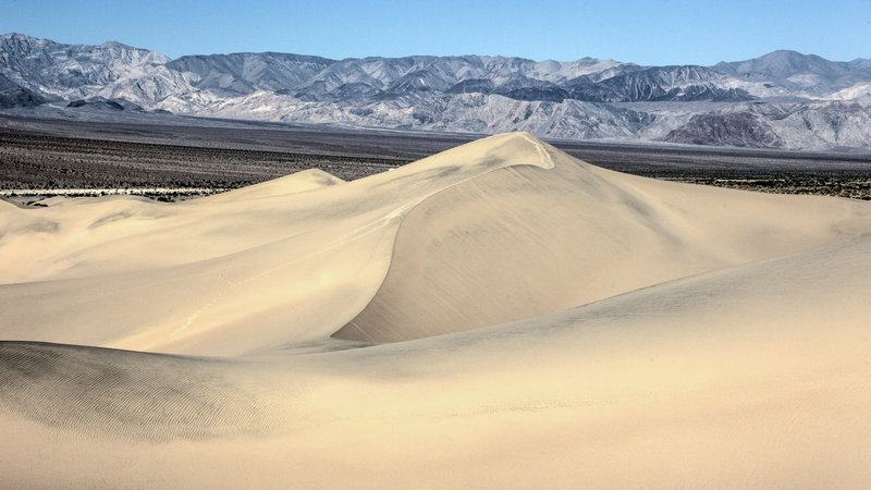 rock and sand mountains