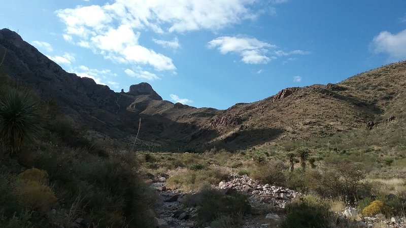 North end of trail