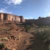 Heading back towards the Murphy Hogback trail