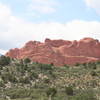 Kissing Camels, as seen from Ridge Rd.