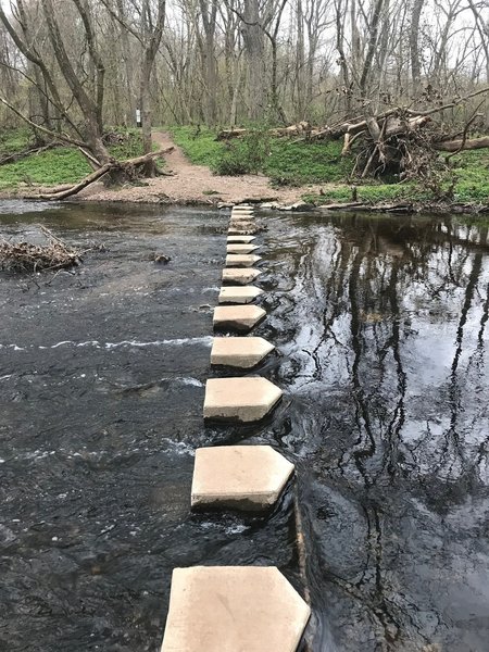 This creek crossing is easy!