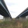 Passing under I-35, east of Ottawa.