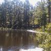 One of the ponds along the hike.