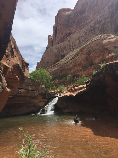 Mill Creek Waterfall.