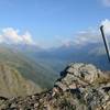 Tucker Mountain summit looking southeast up Eagle River