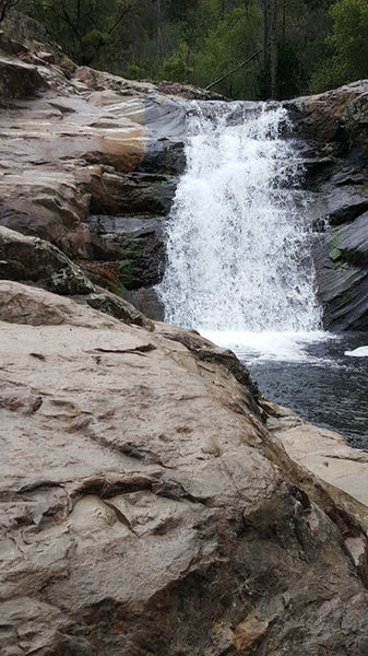 Feeder stream into the Kaweah River.