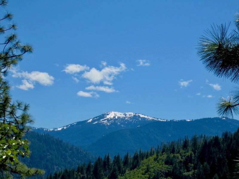 Mt Ashland and the heart of the watershed.