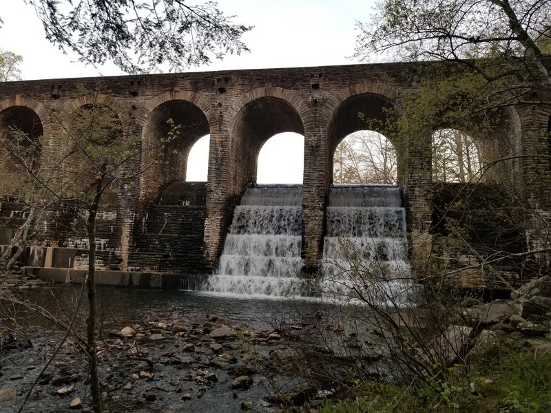 Bridge water fall