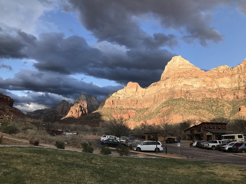 Zion entrance in Springdale.