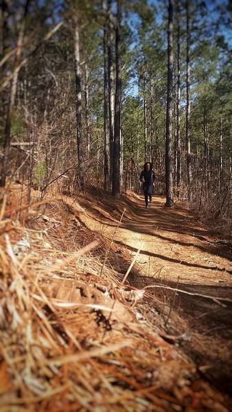 Trails are great for running, too!