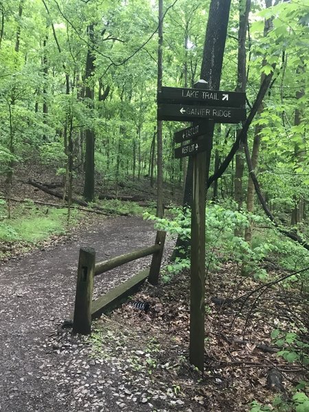 Trail entrance