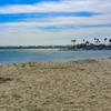 Typical views along Bayside Walk.