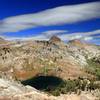 Lamoille Lake and Snow Lake Peak from Liberty Pass