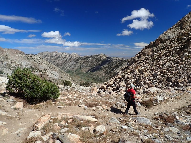 Going north from Liberty Pass