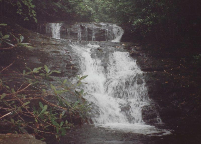 View of Falls in the summer