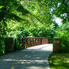 One of several bridges that pass over creeks and rivers on this trail.