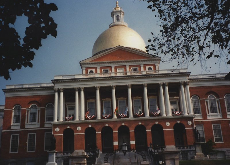 The State Capitol on Boston Commons