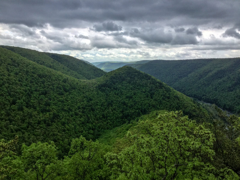 Beautiful panorama from view point