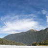 Upstream bed of the Haast River