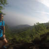 The view from above Boyana Waterfall