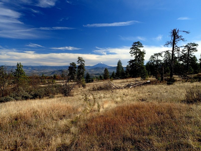 Mount McLoughlin from the Lithic Trail