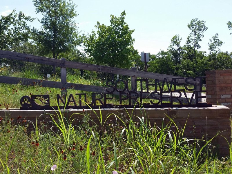 Southwest Nature Preserve entry