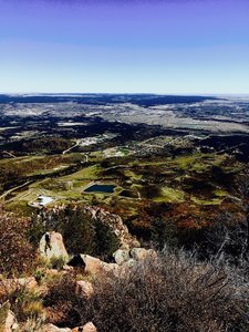 From the summit looking over the Academy