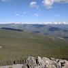 View northwest from the peak